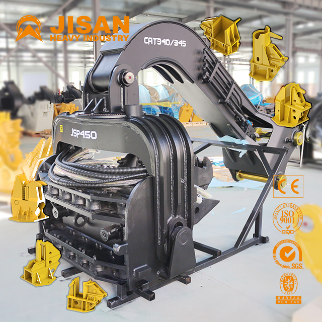 молоток кучи 4.17Knm/M 200mm Vibratory для строительных проектов