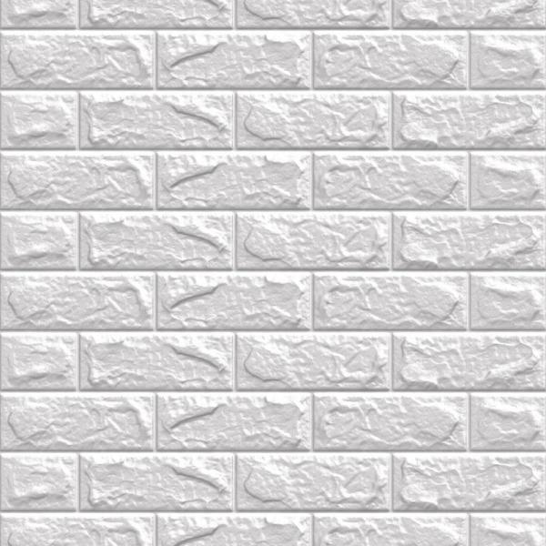 PE Foam Wallpaper 3D Tile Wall Decor for Home Decoration Anti-Static Function 70cm*77cm Pcs Size Included
