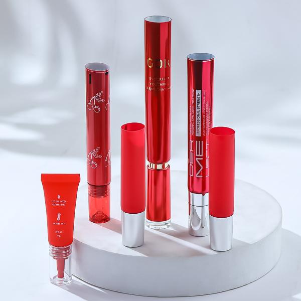 Custom Cosmetic Soft Tube with Leak-Proof Design and 5ml to 35ml Capacity for Lip Gloss & Mascara