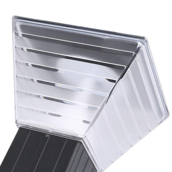 solar brilhante de 5w 10W posto conduziu o alumínio dado forma de vidro exterior de Rohs da luz da parede