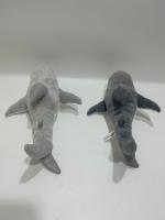 Deux enfants gris de requin de couleur comme le cadeau 2023 parfait de vente chaud