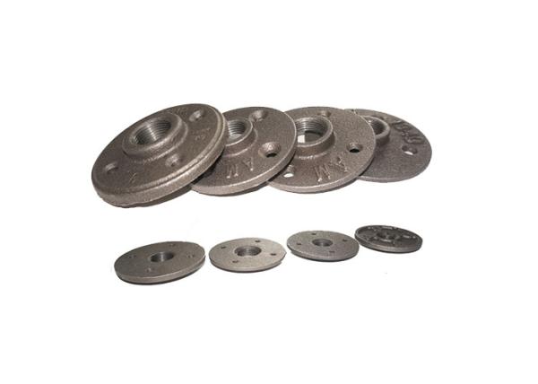 DIN 3/4 Spigot Malleable Iron Flange Gas Pipe Floor Flange FM / UL Certificated OEM