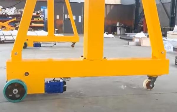 SGS 1t~20t Portable Gantry Crane Electric Or Manual Travel Easy To Install