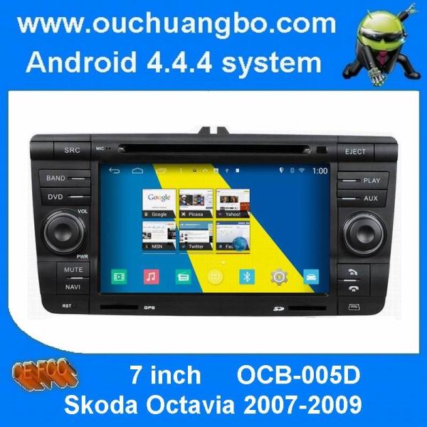 ouchuangbo car radio stereo multimedia s160 for Skoda Octavia 2007-2009 with gps navi 3g wifi ndroid 4.4 system