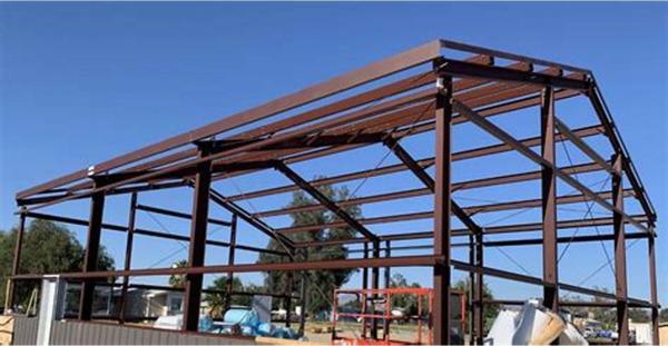15*30M H Beams And Columns Warehouse Steel Structure With Painting