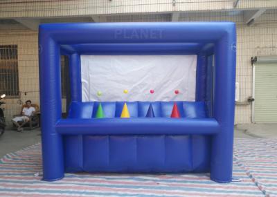 Escuro - entretenimento apto inflável de M do jogo 3,1 x 1,5 do tiro ao arco azul de Hoverball x 2,4