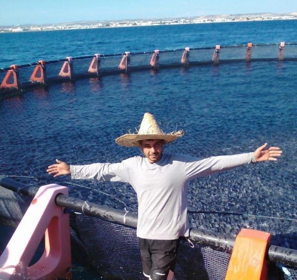 10 To 38m Diameters Circular Fish Cages Anti Wind With 315mm Floating Pipe