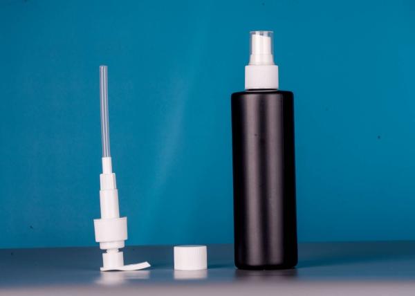280Ml Black Empty Plastic Bottles With Fine Mist Sprayer, Refillable Cosmetic Bottles