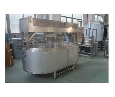 Produtos alimentícios sanitários Queijo Fabricação de VAT com Agitador de Baixa Velocidade e Material SUS304/SUS316L 17,5KW