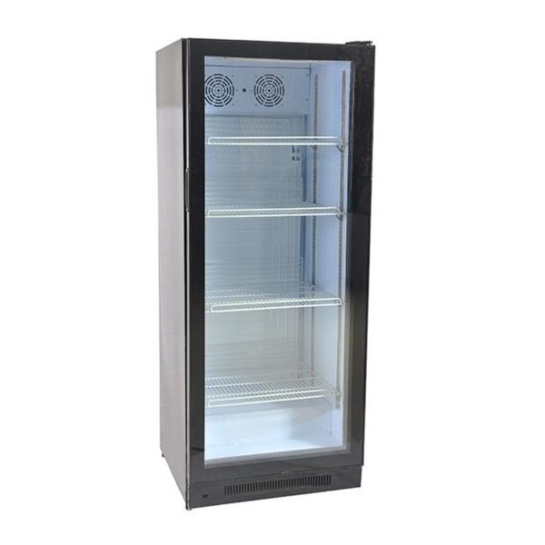 330L single glass door upright beverage showcase super market beverage cooler beer fridge SC330