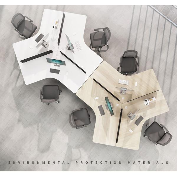 Офисные рабочие станции Мебель для стола Рабочие станции 6 человек Стол для кабинетов и офисов