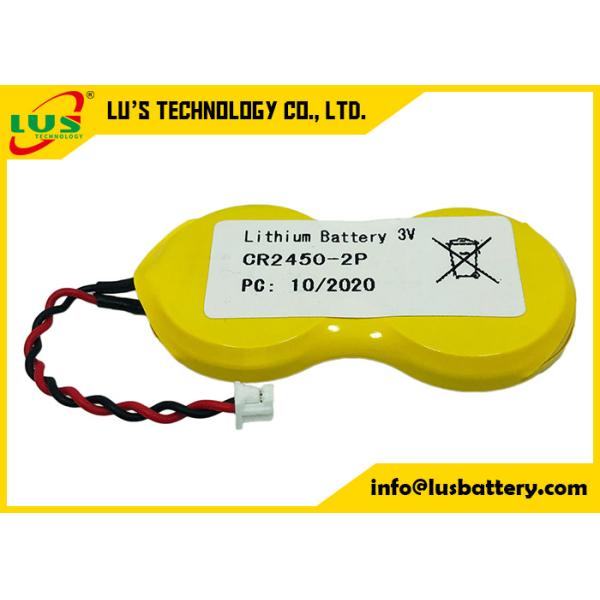 CR2450 Литийная батарея 3v ECR2450 Батареи для ESL Литийная батарея монеты CR2450 в Cell Card (5 PCs Pack)