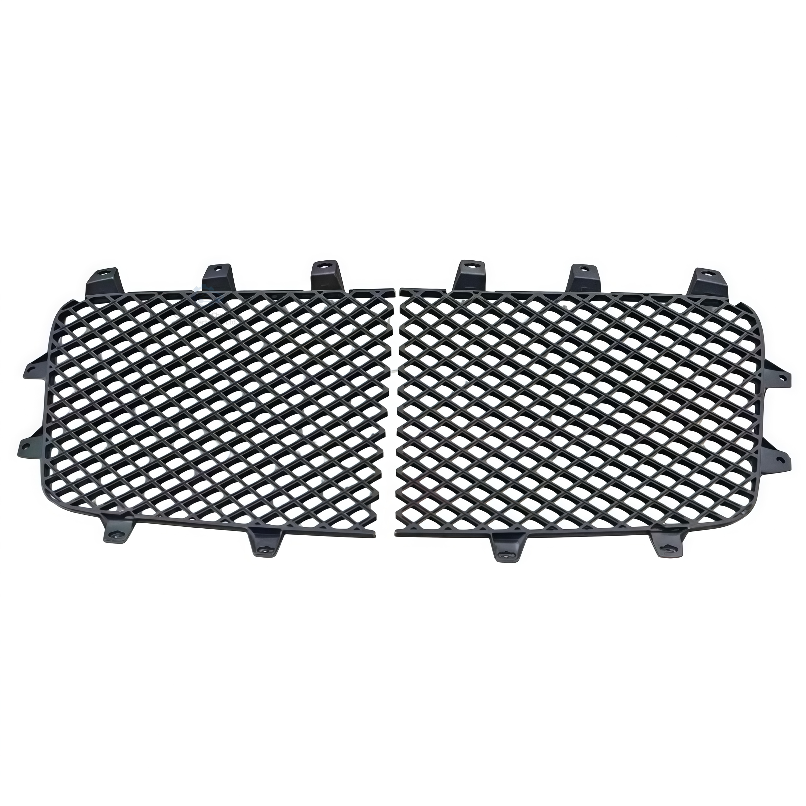 For Bentley Continental GT GTC 2012-2017 Front Bumper Grille Middle Mesh -plating Radiator Grille 3W3853683 3W3853683A Black