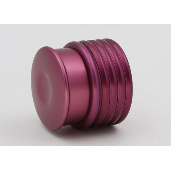 Пурпурная стеклянная косметика раздражает, стеклянные Креам контейнеры для Креамс и лосьоны