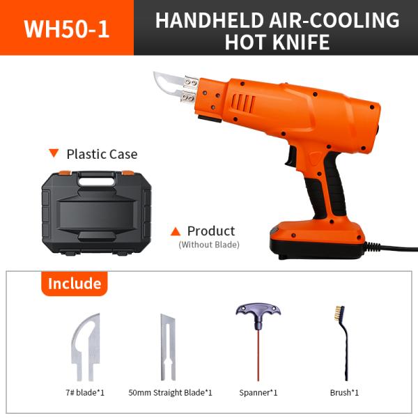 Резец веревочки ножа Handheld воздушного охлаждения горячий в режущих инструментах жары включает упаковывая 100W