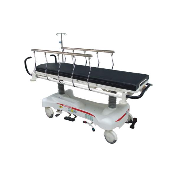 Structure hydraulique d'urgence pour le patient, chariot de traction avec rayons X, transparent 250 kg
