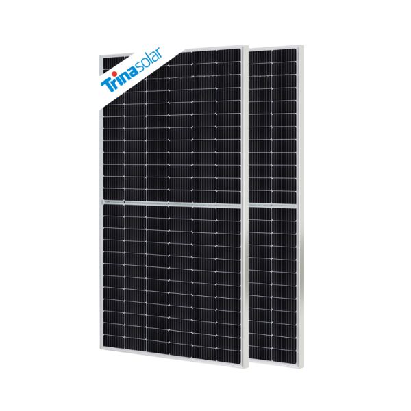 420W 460W 550W 585W 700W China Manufacturer Wholesale Trina PV Module 9BB 10BB  Half-cut 144cell Mono Solar Panel