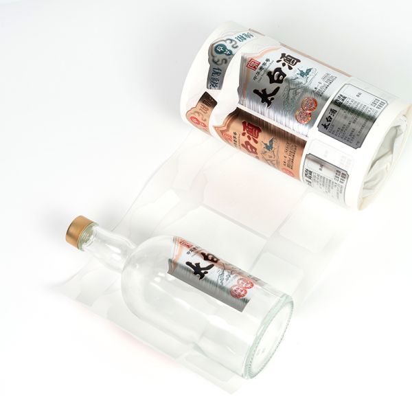 Waterproof Aluminum Foil Beer Wine Bottle Sticker Printing Gold Stamping Embossing 3D Label Logo Custom