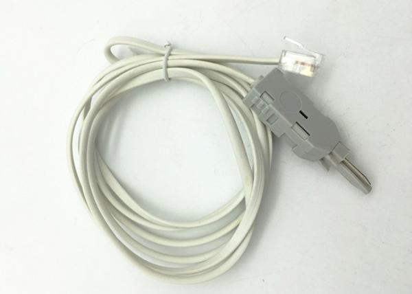 2 Pole Krone LSA Network Patch Cord For Testing Disconnection Module / Switching Module with plugs YH5008