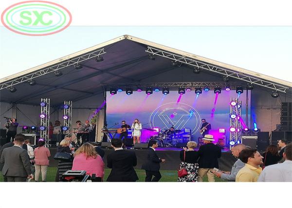 Rental LED Display Waterproof P3 LED Screen for Church Activities with Quick Dismounting and Low Heat Release