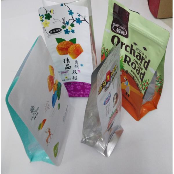 Matcha Aluminum Stand Up Zipper Pouch Bags Self Supporting Food Packaging Eco Friendly