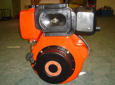 13HP 5.7KW  Electric Starting Air Cooled Single Cylinder Small Diesel Engine 186FA
