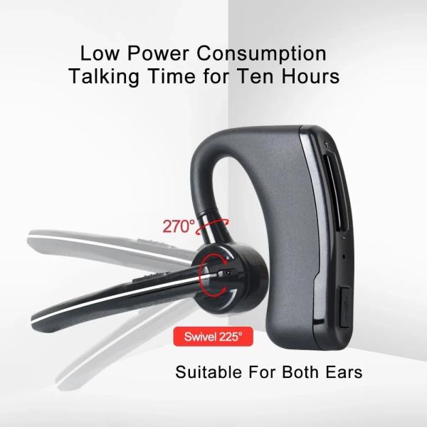 PTT Mic Headset for BAOFENG Walkie Talkie Noise Cancelling and Others Wireless Headset