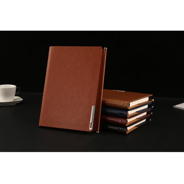 Customized A5 Business Notebook with Portable Loose-leaf Design and Leather Cover