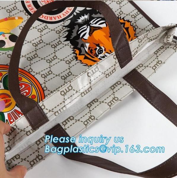 Factory Price Reusable Non Woven Bag Guangzhou Cooler Heat Preservation Bags, Gray punch non woven bag with bottom, punc