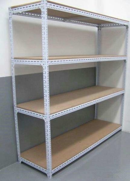 Boltless ISO9001 Slotted Angle Racks For Storage 800 Pounds Per Shelf