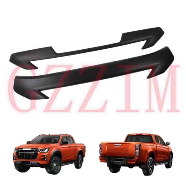 Front Lower Grille Cover Matte Black for Isuzu Dmax D-max Pickup 2020-2021 4WD