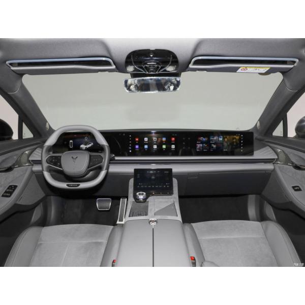 Черный электромобиль Voyah Passion Гибридный двойной двигатель Длинная дальность 5088x1970x1515 мм