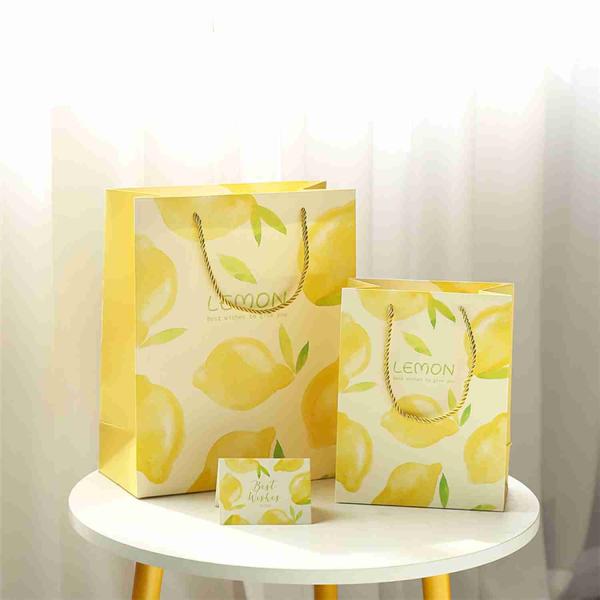 Personalized paper 8x4x10 Gift Bags Packaging Shopping For Children Kids Birthday Party