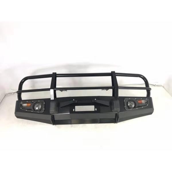 Black TOYOTA Bull Bar 1995-2002 80 Series Landcruiser Bullbar