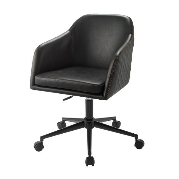 Luxury Aluminum Rotary Hotel PU Leather Chair Customized Hair Salon Makeup Chair