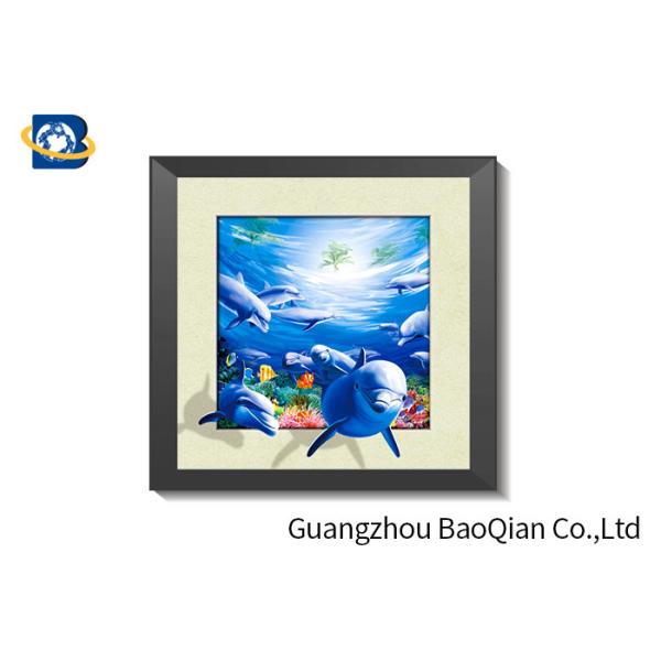 High Definition 3D Image Lenticular Printing Services Decorative Animal Design