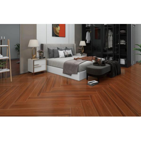 Сторона Tan младенца плиток фарфора на открытом воздухе печи гостиницы деревянная внутри изоляции жары пола 8X48'