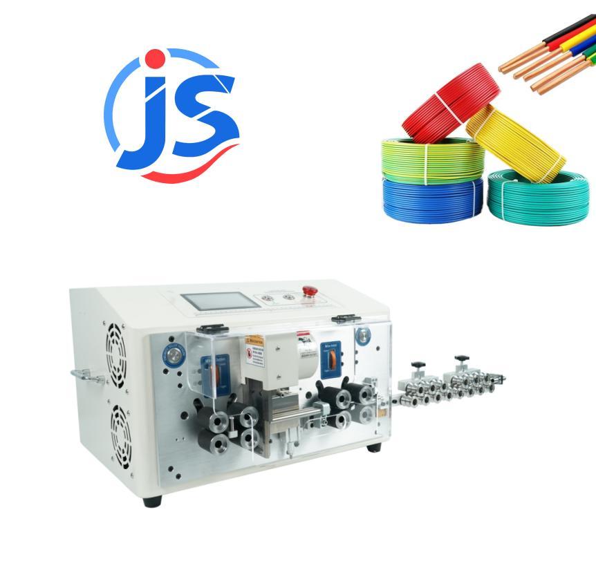 Double Layer Peeling Cable Cutting Machine 5 Inch Touch Screen Cable Cut And