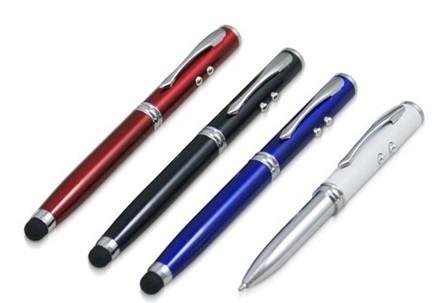 4 in 1 pen(Laser Pen/ LED Pen/ Touch Pen / Ball Pen)