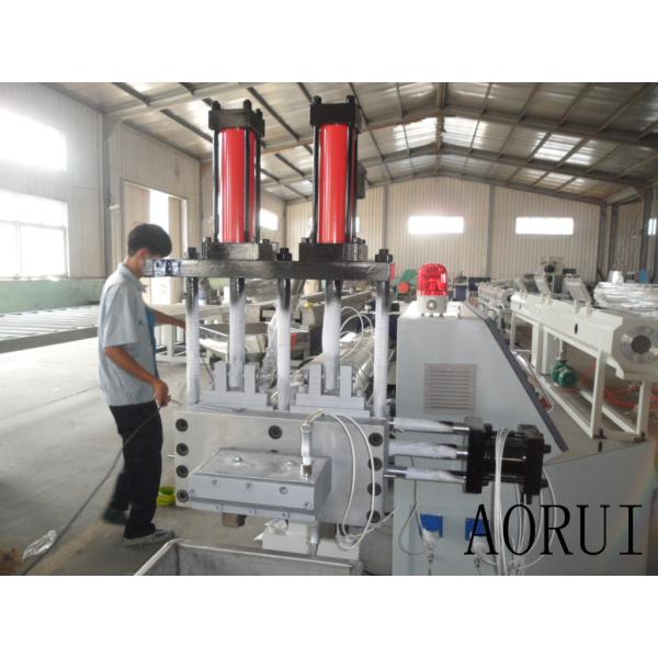 Recycled Water Ring Granule Single Screw Extruders For Waste Flakes