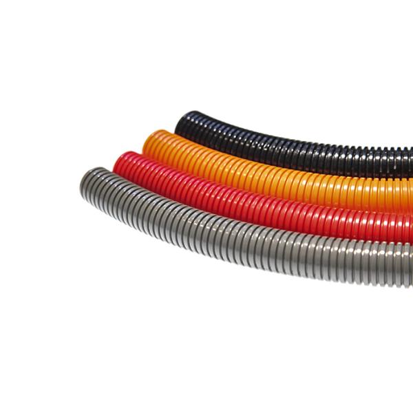 IP68 Waterproof Electrical Corrugated Pipe / PA6 Plastic Flexible Hose