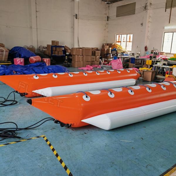 Water Sport Game Inflatable Banana Boat Inflatable Towable Banana Boat Inflatable Flying Towable Tube