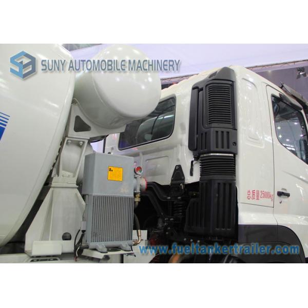 6X4 HINO 8m3 350Hp 3D Cement Mixer Truck With Hydraulic Pump