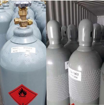 China Electronic Grade  99.999% 5n Cylinder Gas C2h4 Ethylene