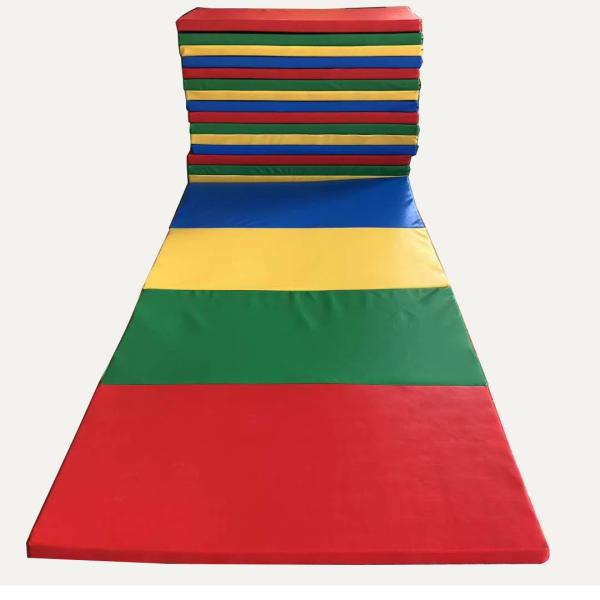 UV Protection Kids Gymnastics Mat Exercise Folding Training With Standard Packaging
