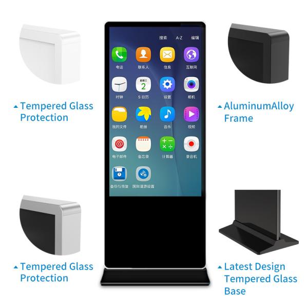 Foldable Android Digital Poster Kiosk Touch Window Screen Lcd Display 40 Inch