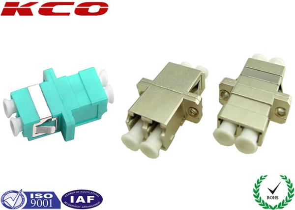 Dual Chanel Duplex Fiber Optic Connector Adapters LC APC LC UPC LC PC Type