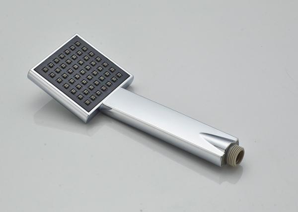 Super Thin Square Rainfall Modern Shower Fixtures , Chrome Shower Fixtures ROVATE