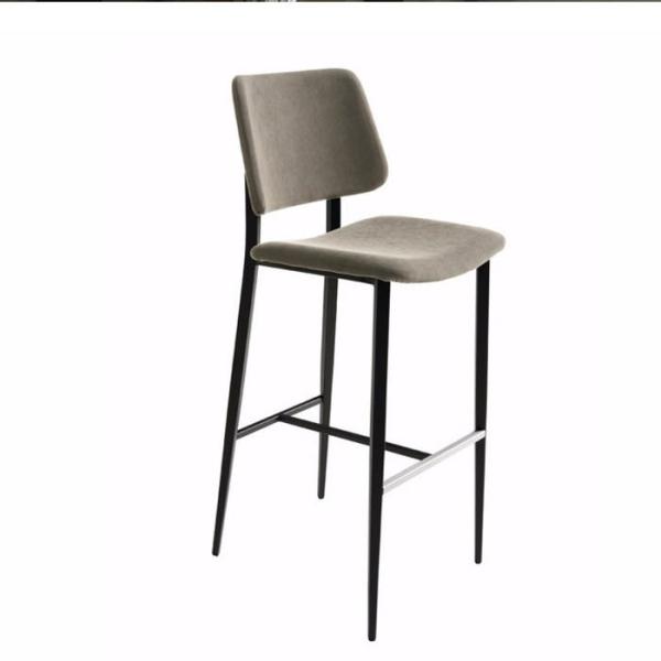 Commercial Joe Bar Modern Bar Chairs With Metal Frame 42.5 H X 17.3 W X 20.5 D