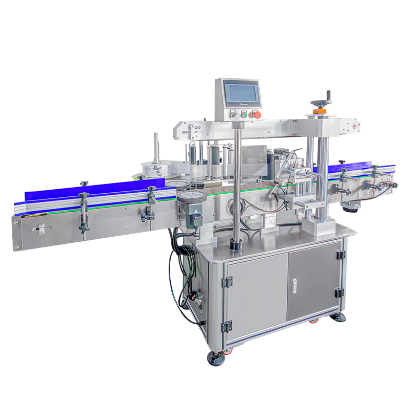 Full Automatic Boxs and Flat Bottles Labels Printing Machine Wine Olive Oil and Honey Bottle Label Machine for Small Business
